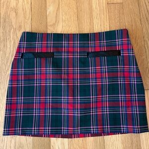 MAJORELLE Mini Skirt in plaid